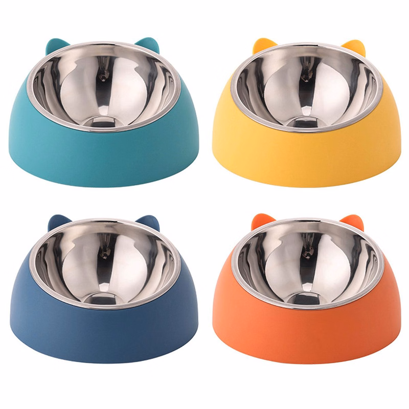 Cute Stainless Steel Dog Bowl