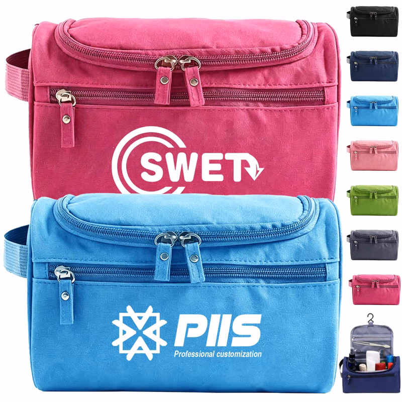 Portable Toiletry Travel Bag With Hanging