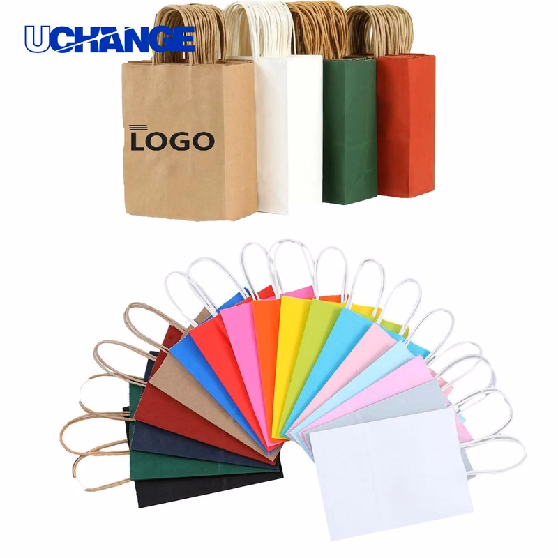 Kraft Paper Shopper Tote Bag