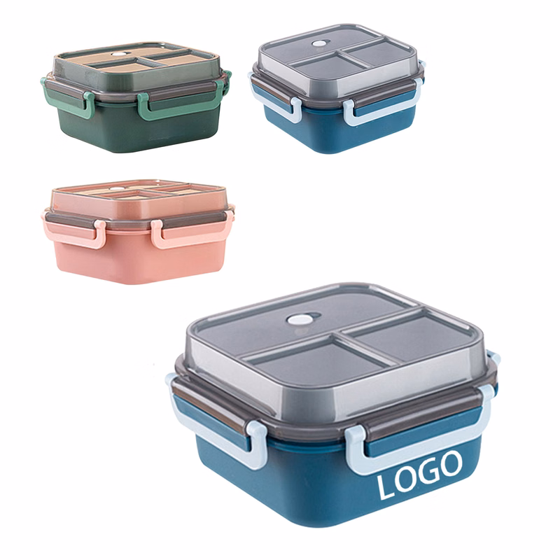 Square Two - Tier Plastic Food Container