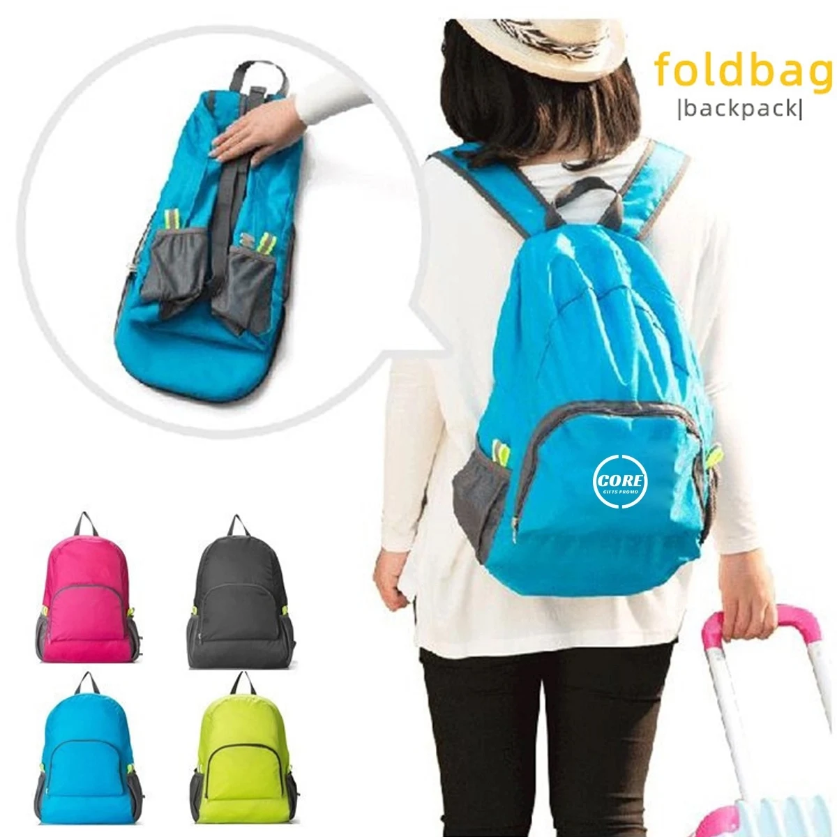 Packable Foldable Ultra Lightweight Backpack 1