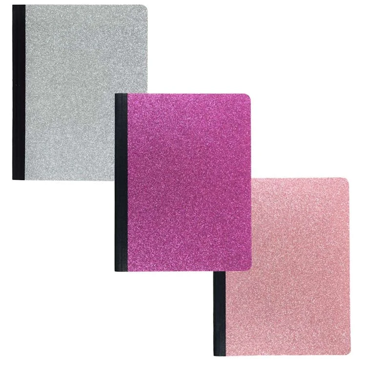 Glitter Composition Books Assorted 1
