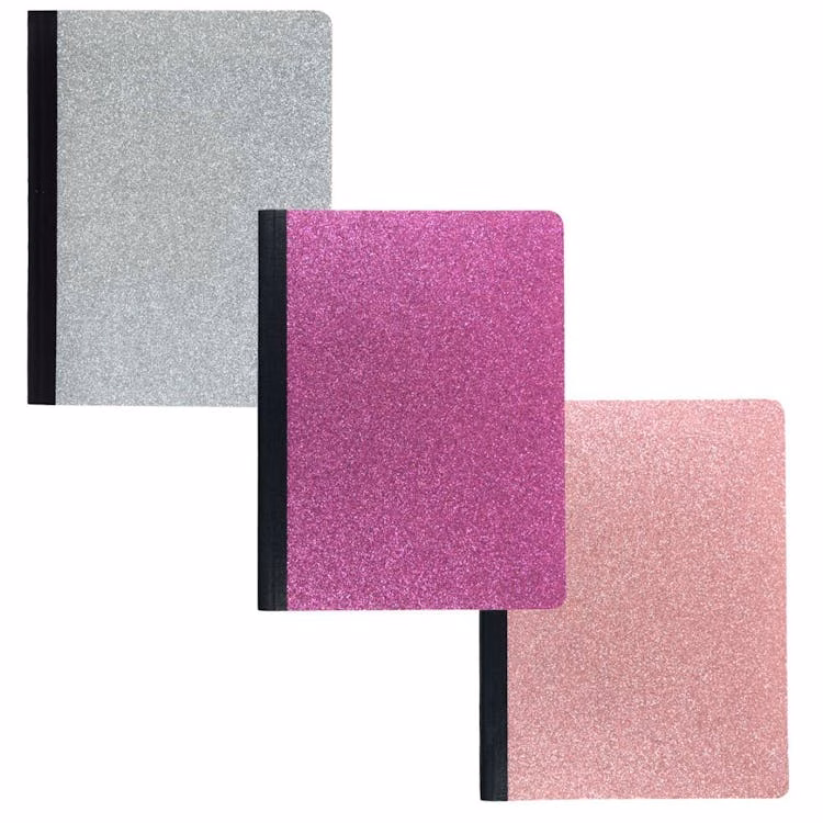 Glitter Composition Books Assorted