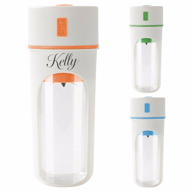 16oz Portable USB Rechargeable Blender w/ Straw