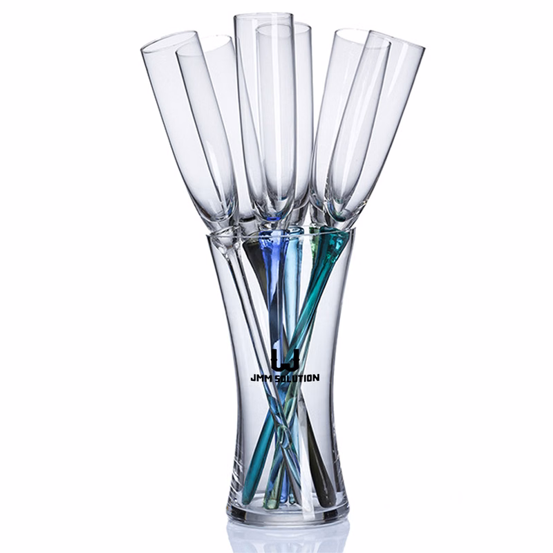 5oz Beach Champagne Wine Glass Flute Set