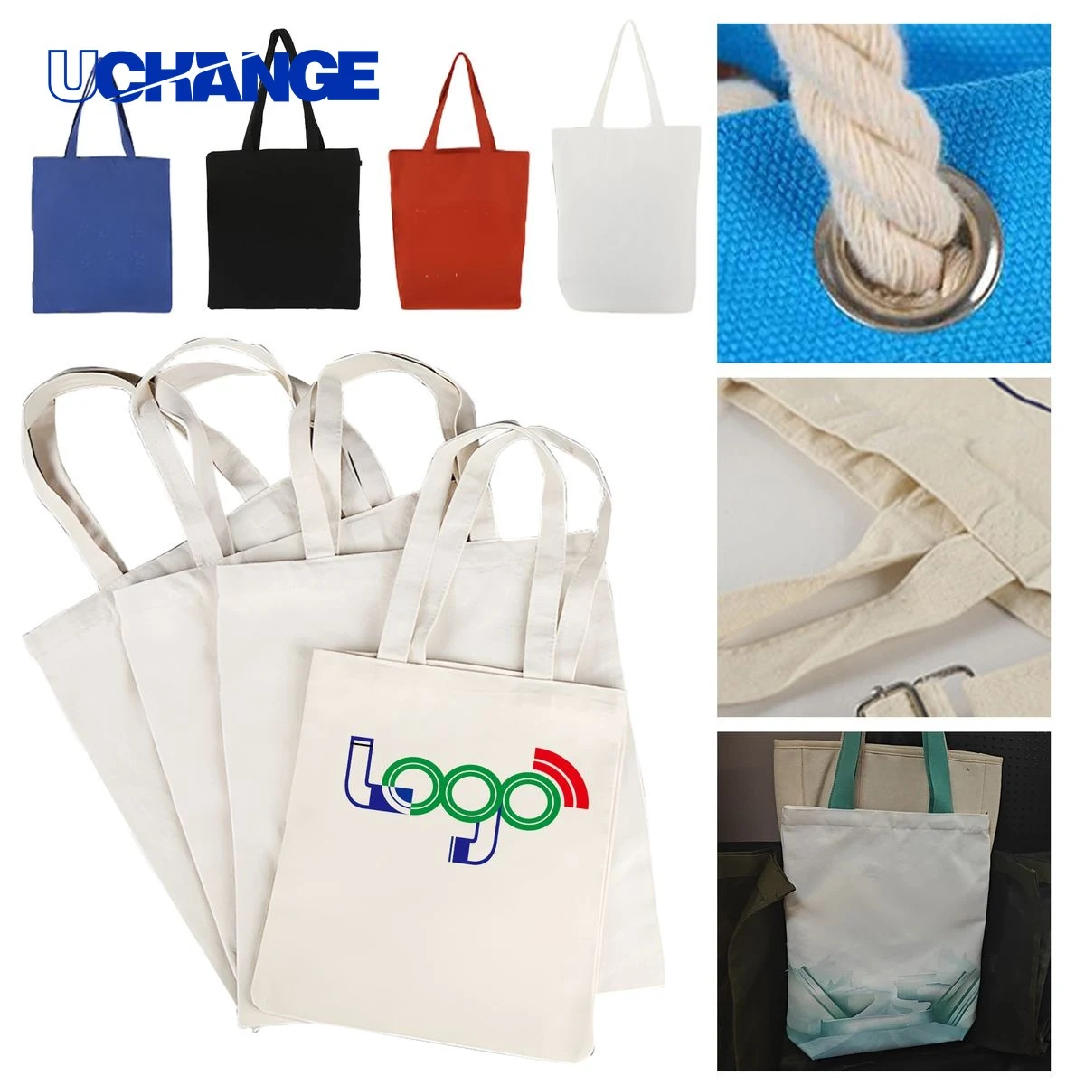 High-Quality Canvas Tote Bag Organizer 1