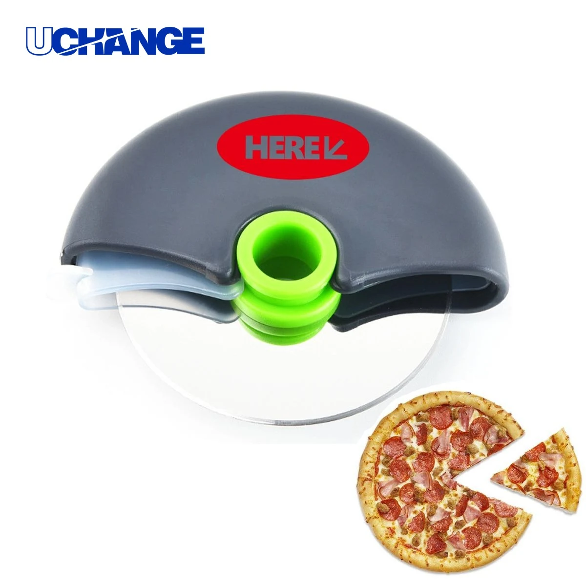 Super Sharp Pizza Cutter Wheel with Safety Cover 1