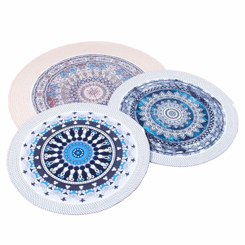 Round Woven Rug