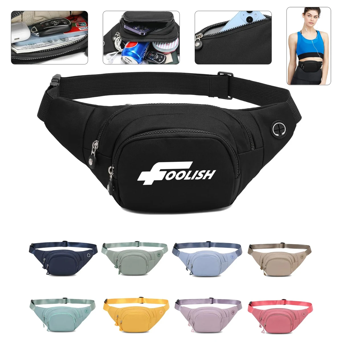 Nylon Belt Bag 1