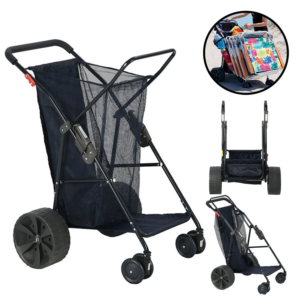 Outdoor Folding Camping Trolley 1