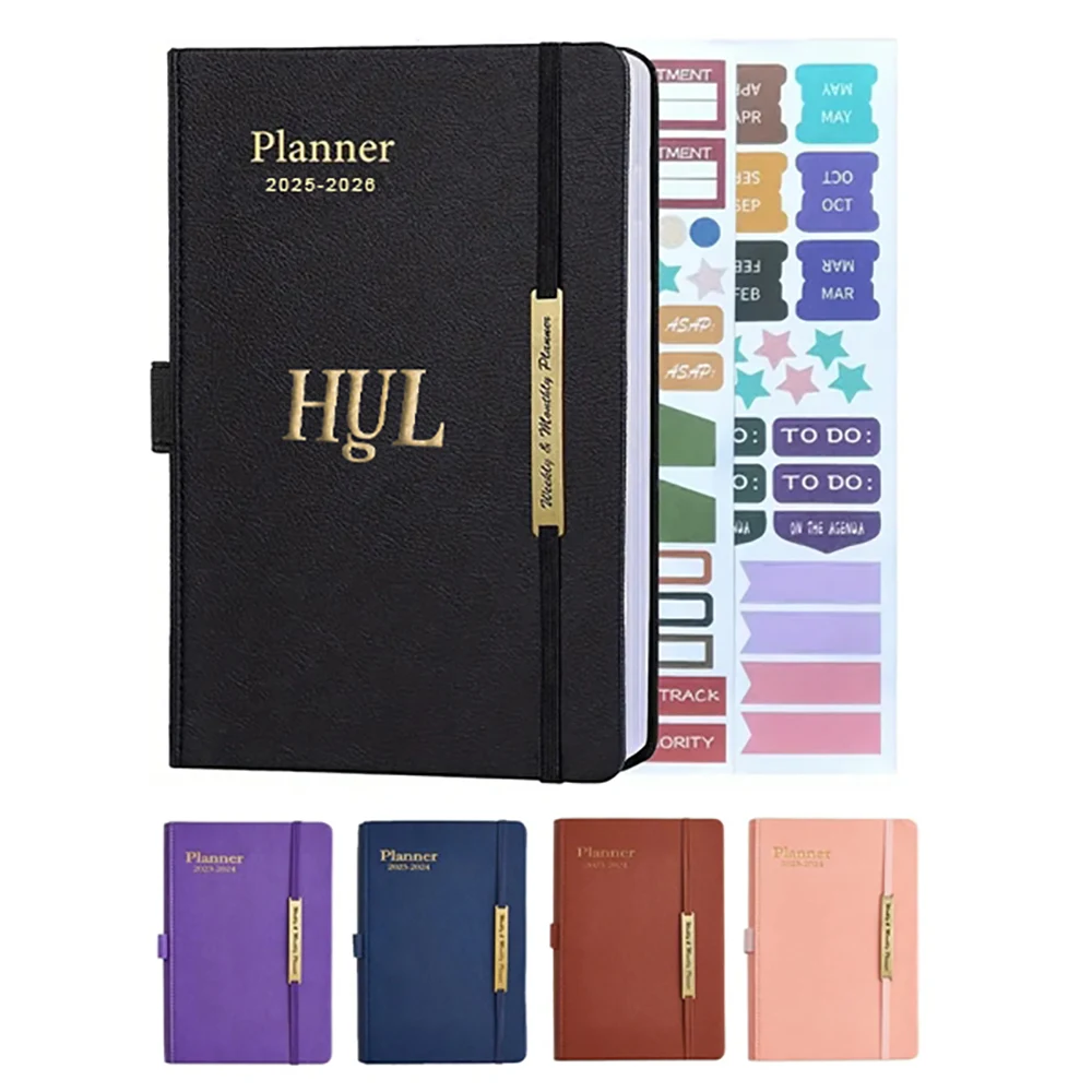 A5 Leather Planner Notebook 1