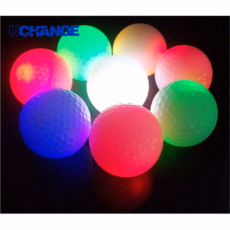 LED Light-Up Glow Golf Balls for Night Golf Play