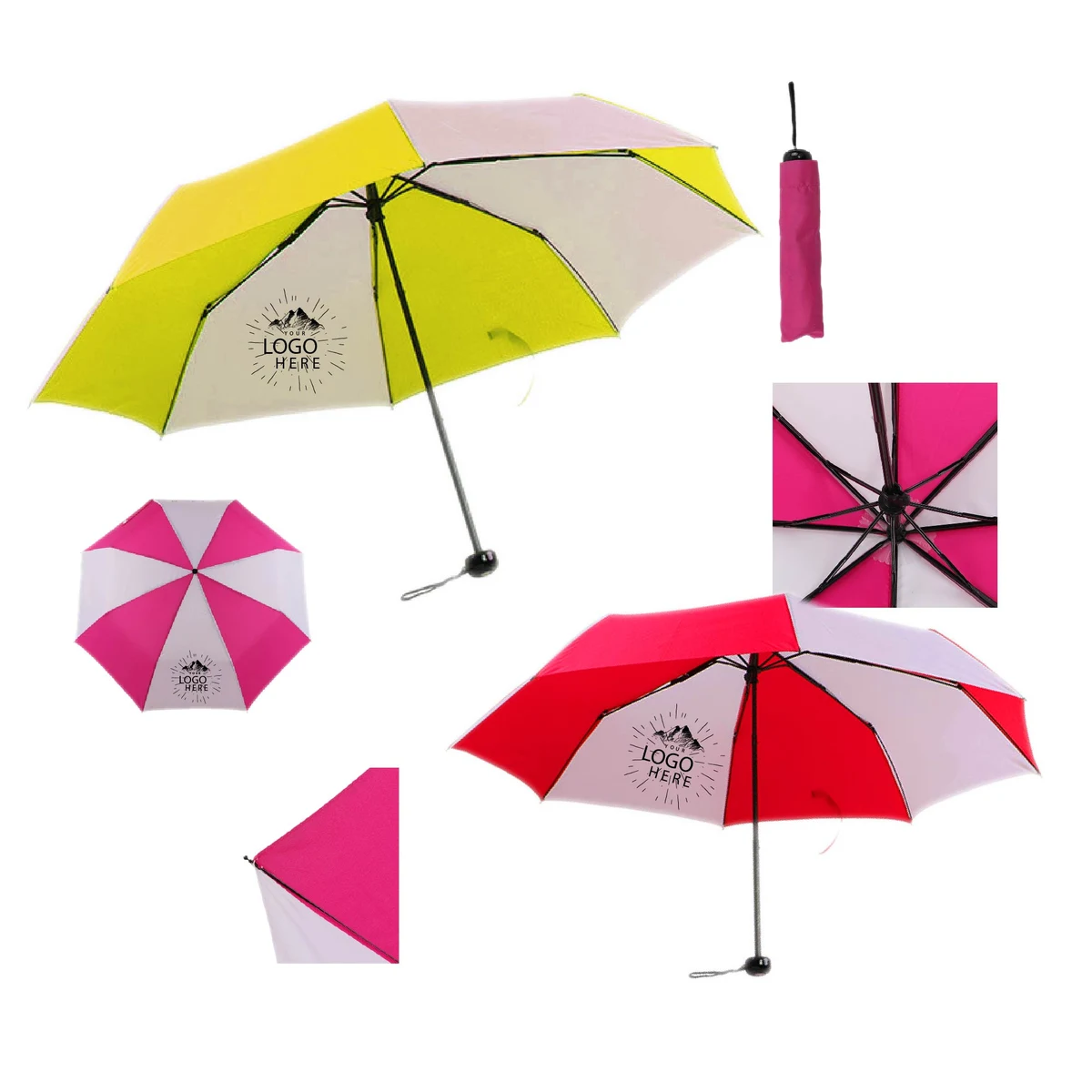 42" Arc Budget Telescopic Umbrella 1