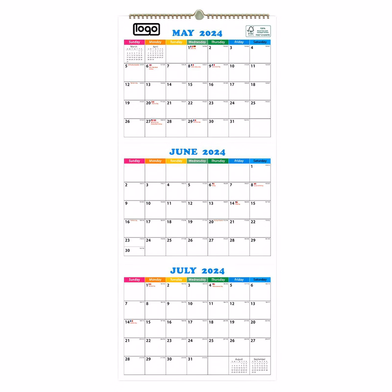 12 Sheet 3 Month Planner
