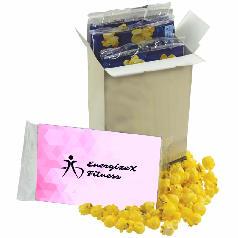 Customizable 3-Pack Microwave Popcorn Box