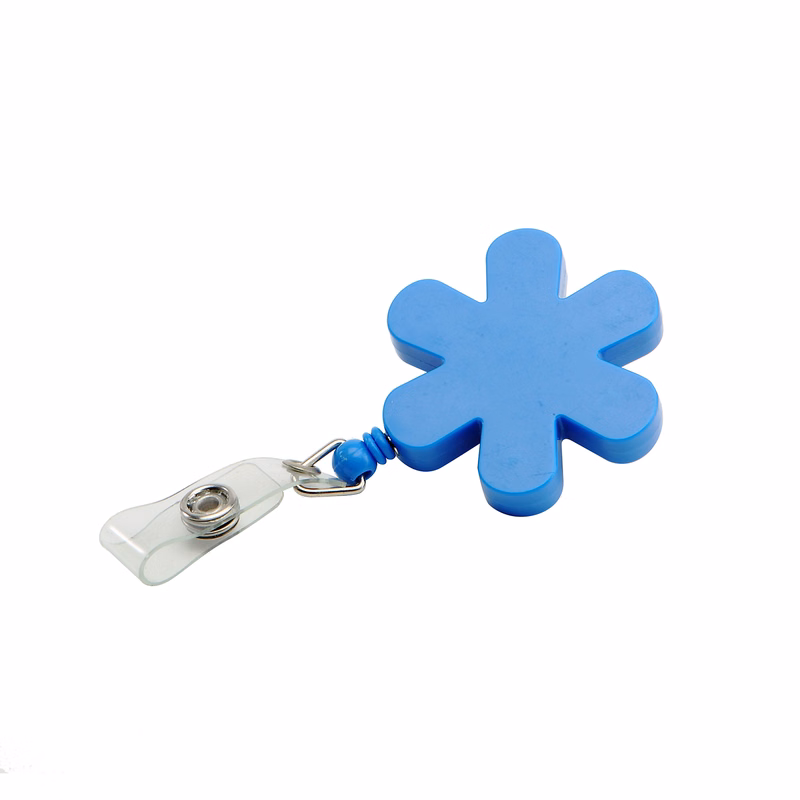Flower Shaped Retractable Badge Reel