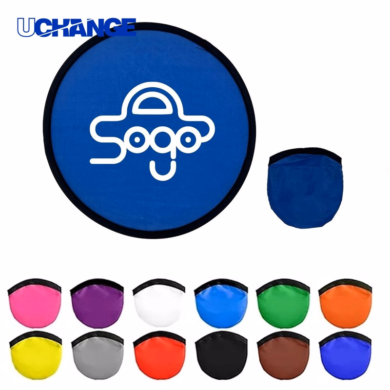 9.8 Inch Folding Flying Disc With Pouch