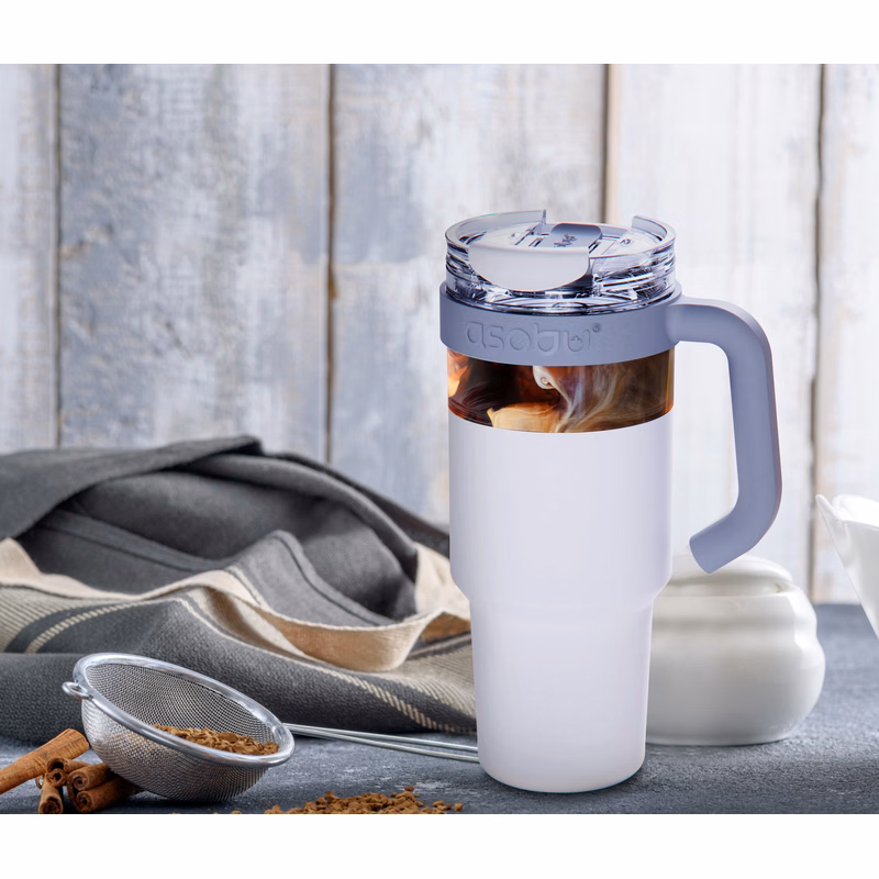 34 oz Asobu Explorer See-Through Mug with Detachable Base