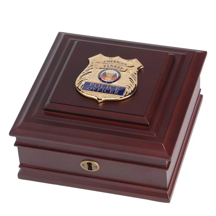 Police Department Medallion Desktop Box 1