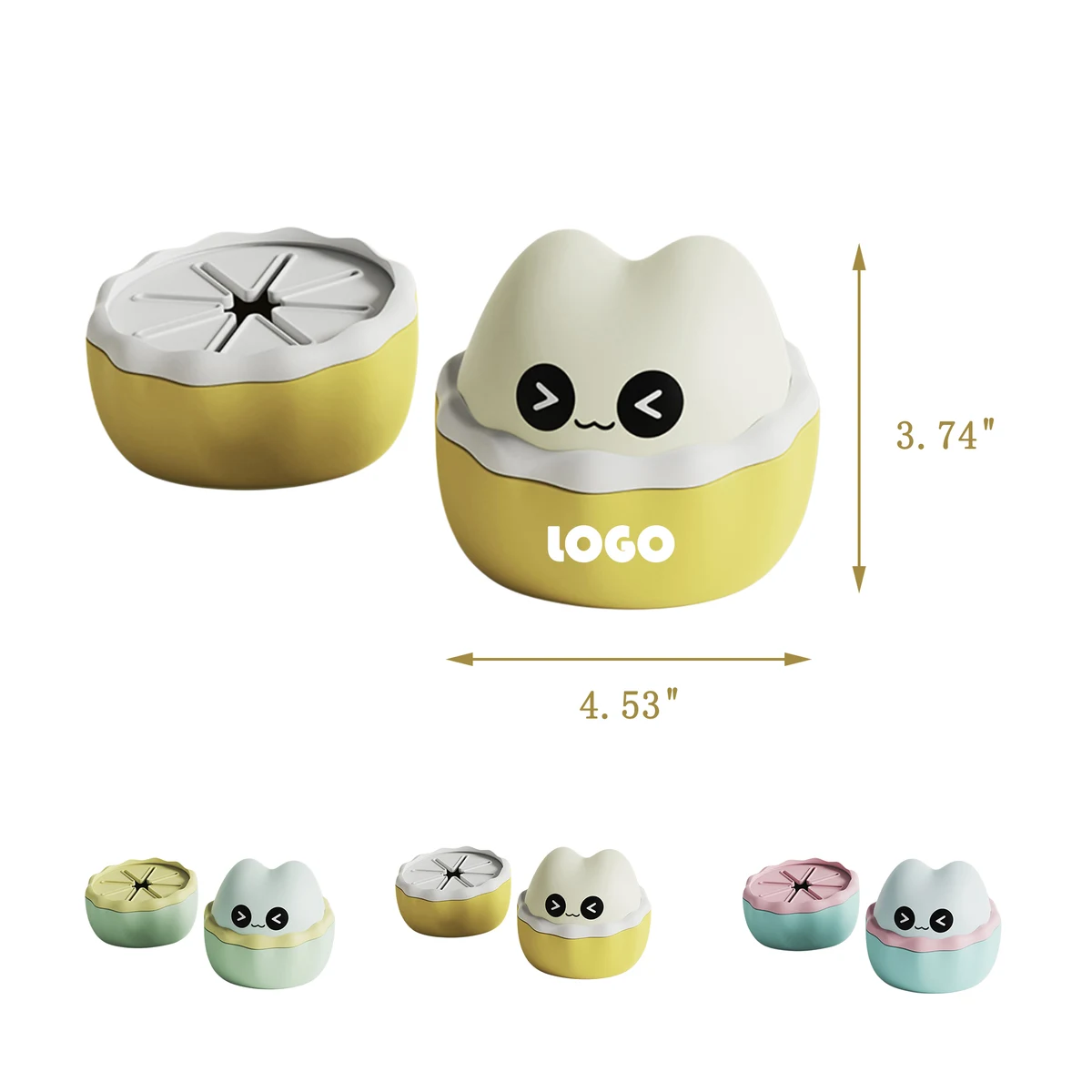 Triple Snack Silicone Bowl 1