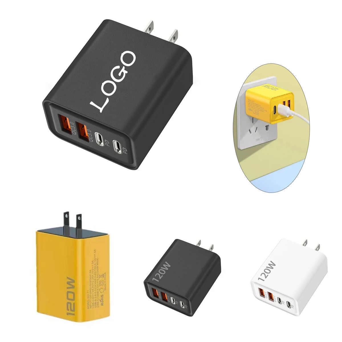 Multi-port Fast Charger Charging Head 1