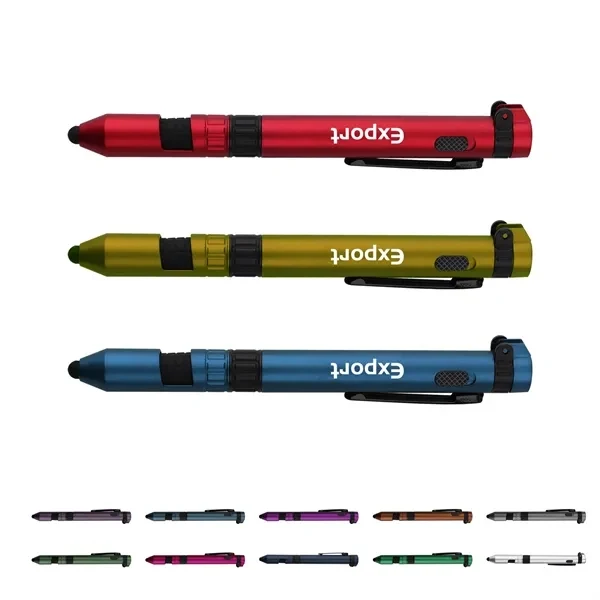 Custom 6 in 1 LED Tactical Pen Multi Tool — Outdoor Survival Adventure Giveaway 1