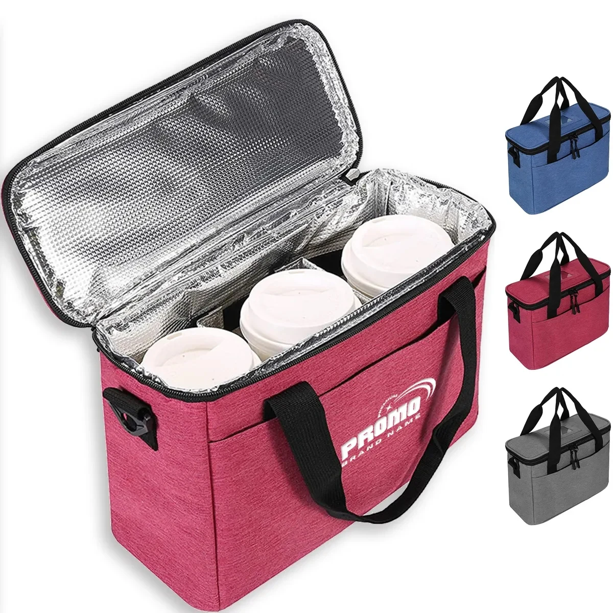 Water-Resistant Leakproof Large Lunch Box Insulated Tote Bag 1