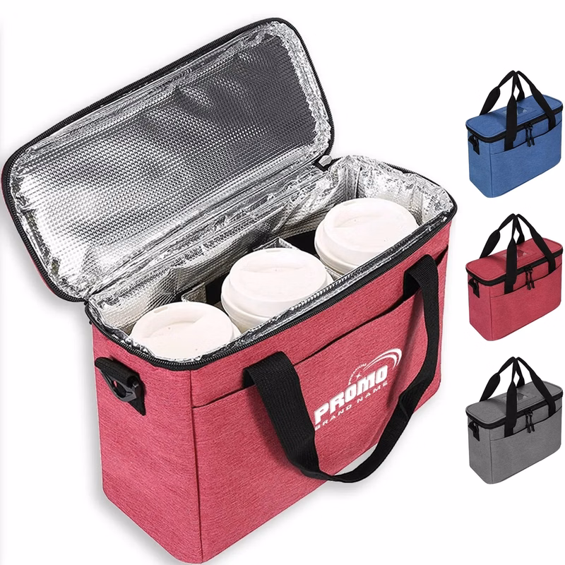 Water-Resistant Leakproof Large Lunch Box Insulated Tote Bag