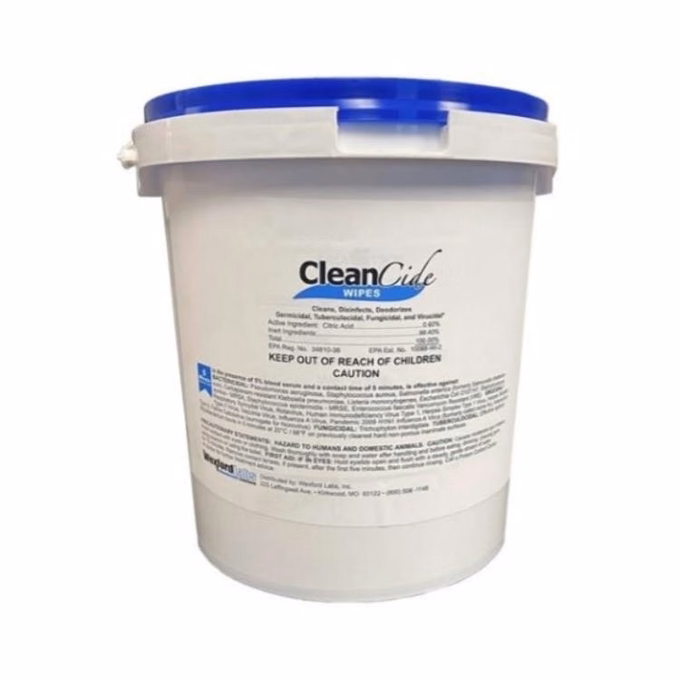 Cleancide Disinfectant Wipes-400 Count Bucket