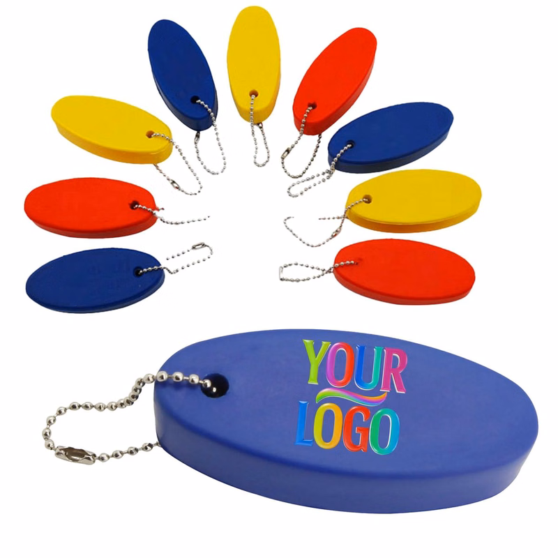 Multi Color Floating Stress Relief Keychain