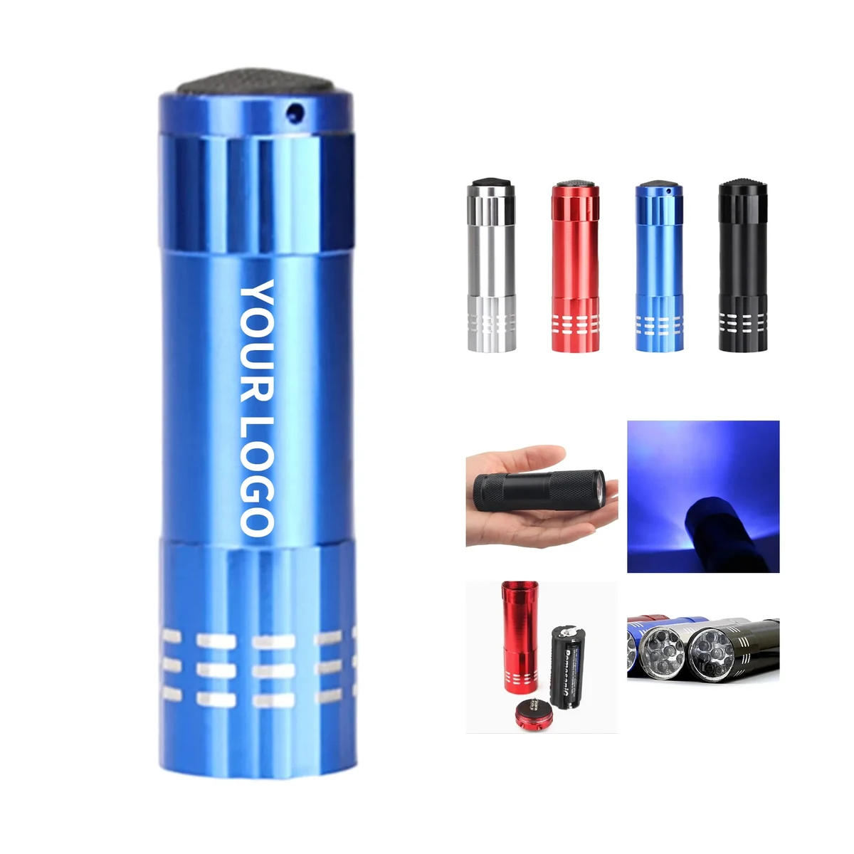 Compact 9-LED Mini Flashlight 1