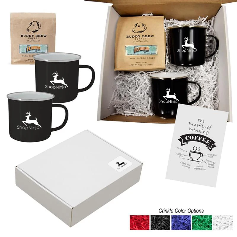 Buddy Brew Coffee Gift Set For Two 1