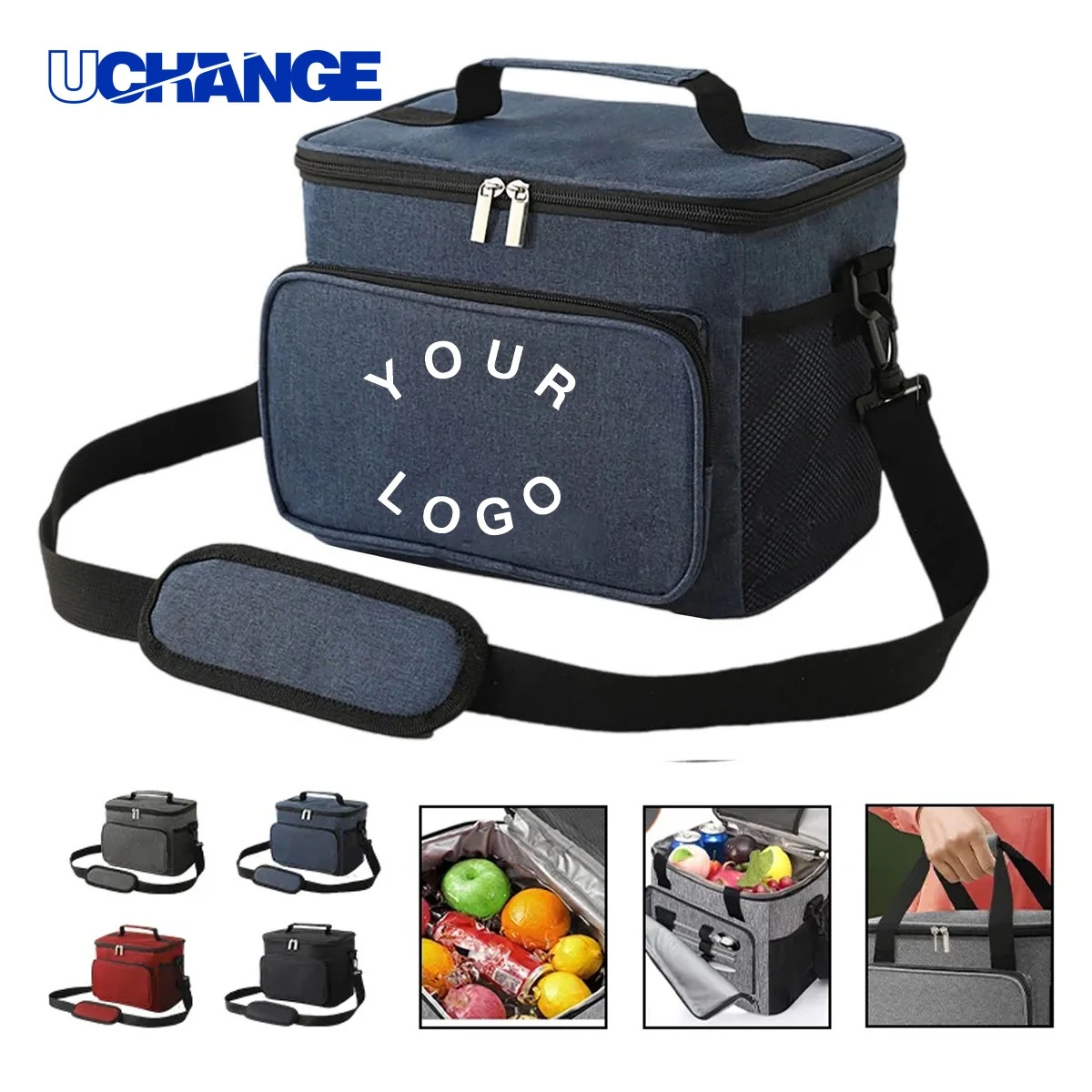 Lunch Tote Bag Carrier with Adjustable Strap 1