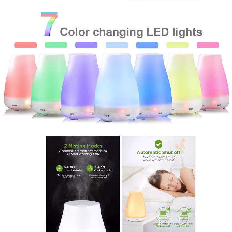 7 Color Essential Oil Diffuser Aromatherapy Diffuser