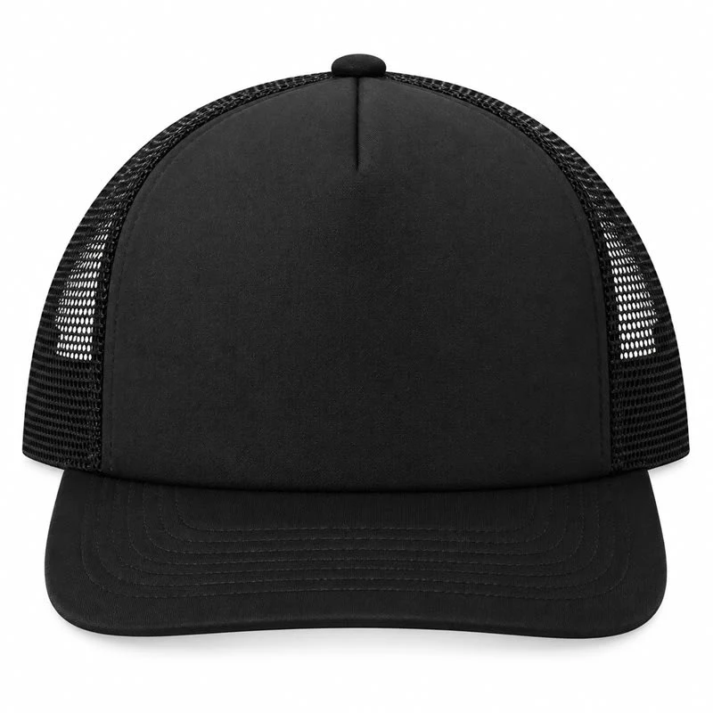 District Flat Bill Snapback Trucker Cap. 1