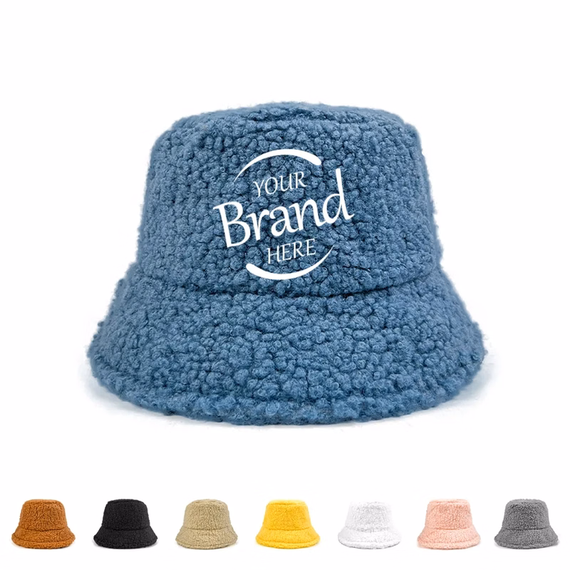 480G Polyester Lamb Wool Fisherman's Hat
