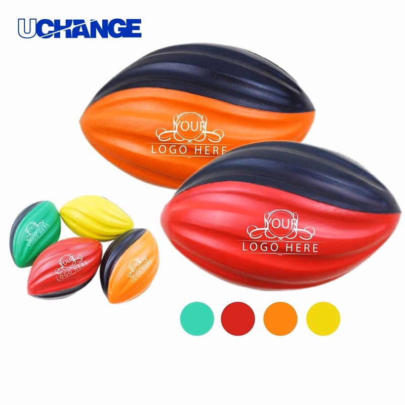 Mini Spiral Football Stress Toy