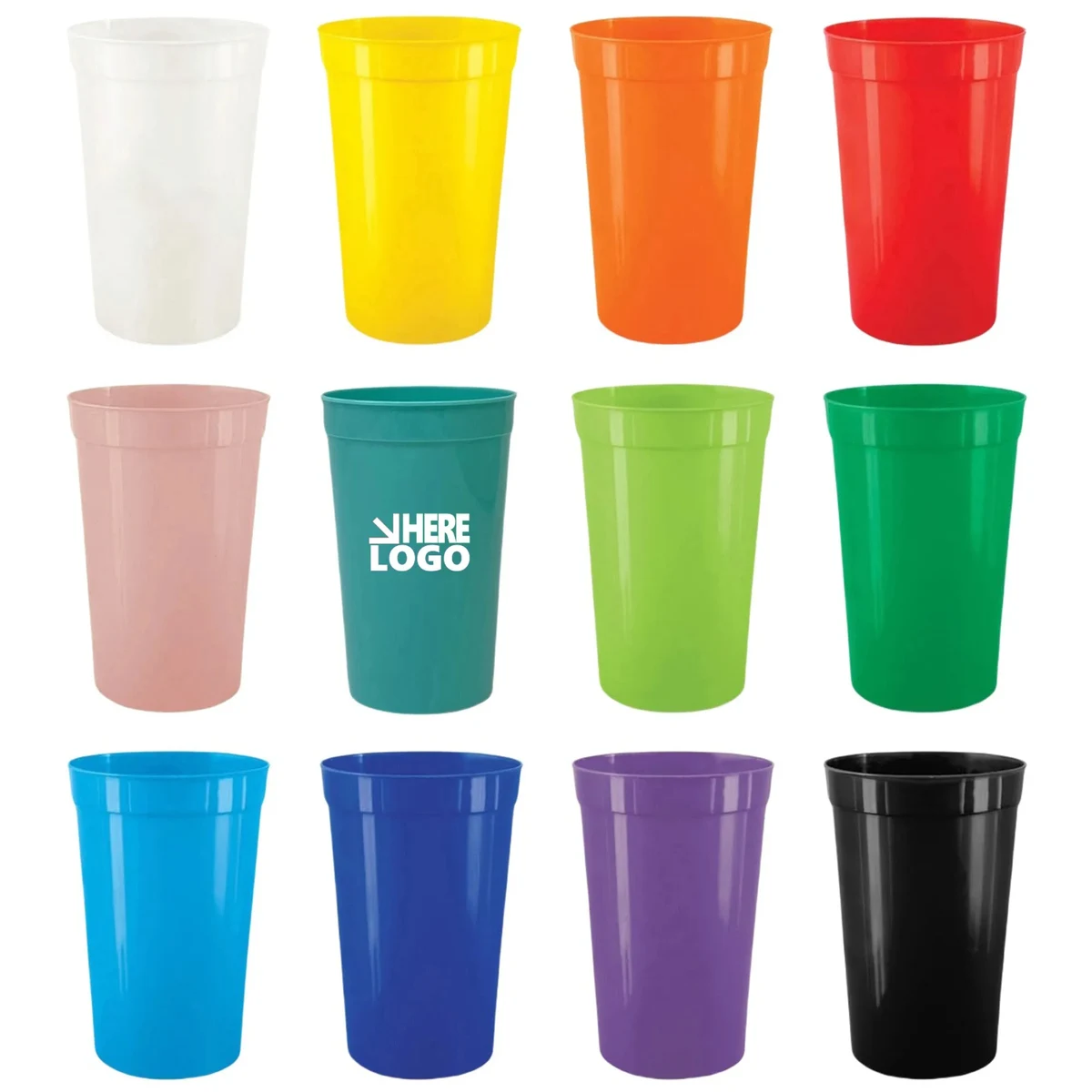 Reusable Plastic Stadium Cups 1
