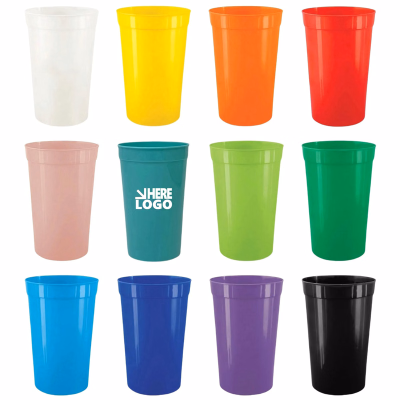 Reusable Plastic Stadium Cups