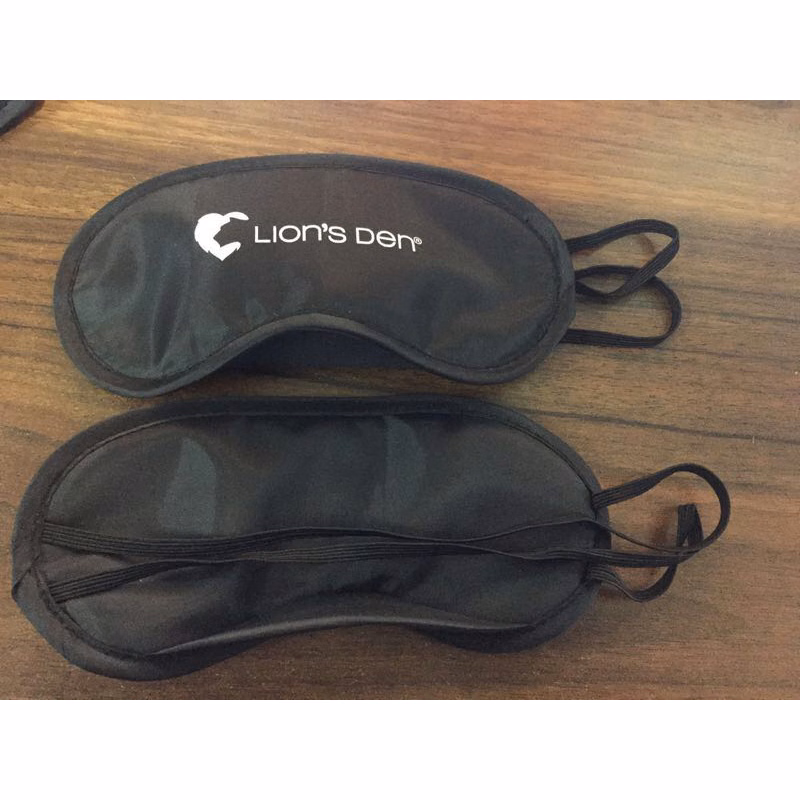 Polyester Taffeta Eye Mask