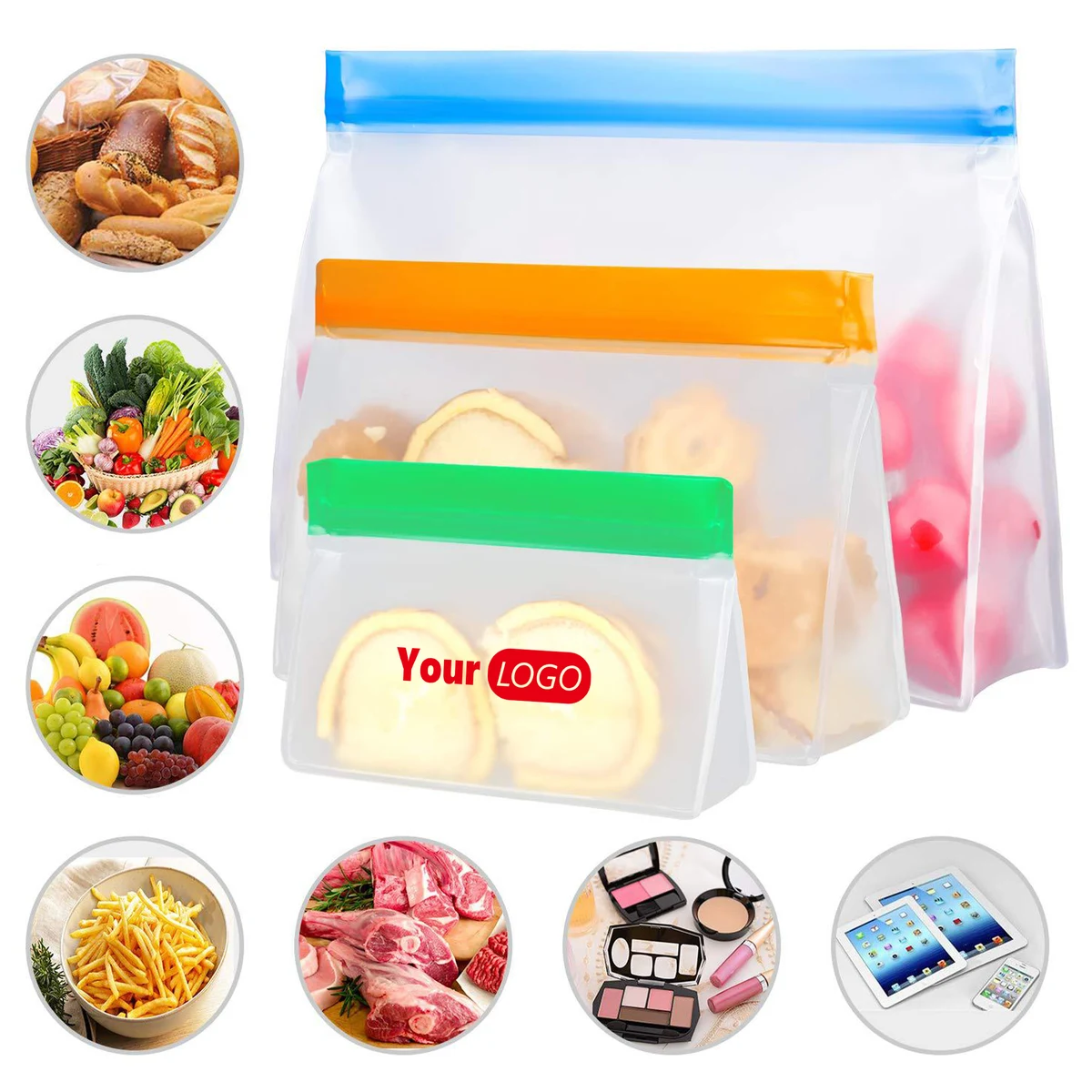 Plastic Sustainable Food Storage Bags 1