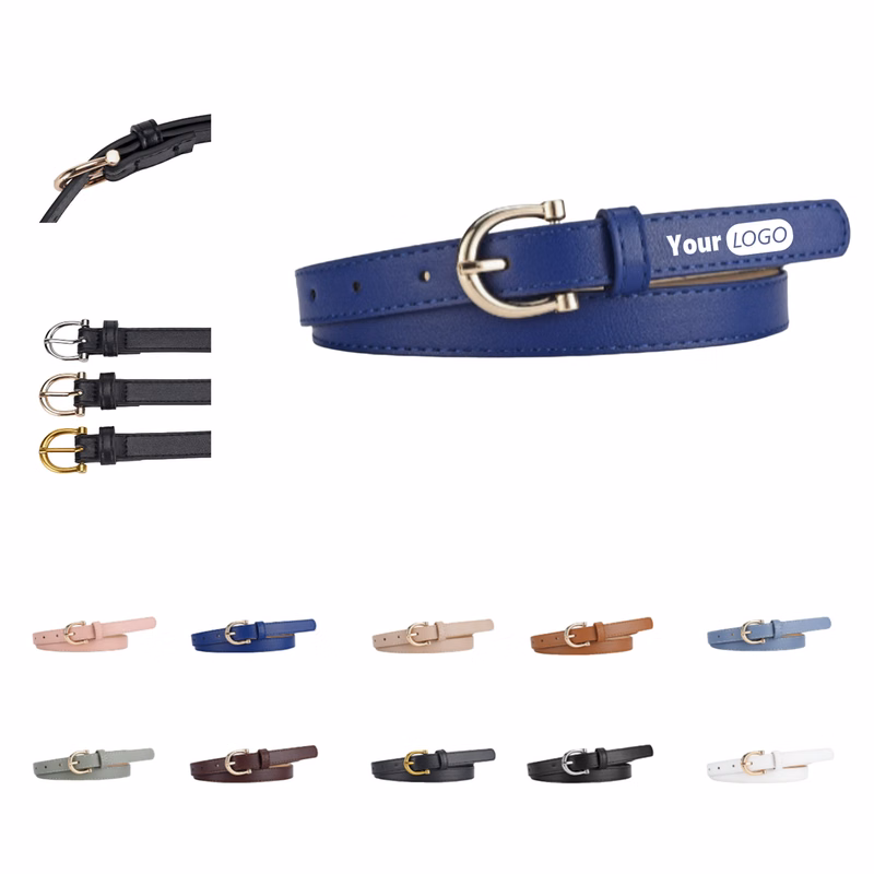 42 Inch Adjustable PU Leather Belt