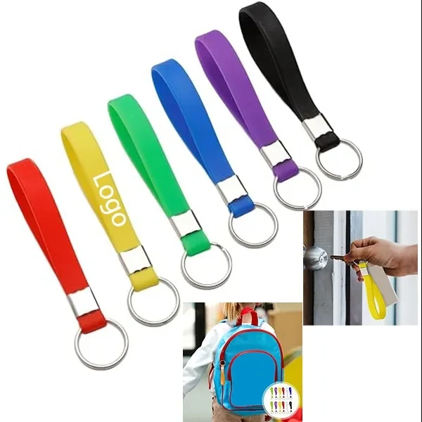 Silicone Key Rings Hoopp 1