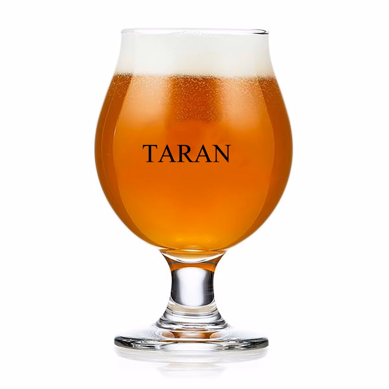 Custom Glass Goblet For Beer And Wine