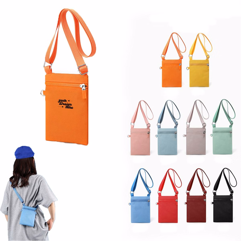 Lightweight Nylon Shoulder Crossbody Bag for Urban Commuter