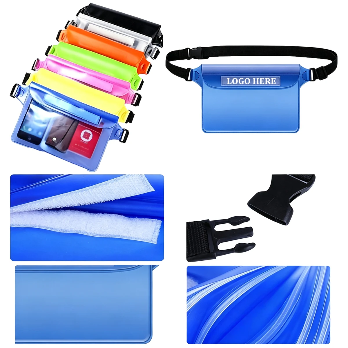 Waterproof Phone Pouch Bags for Swimming Touchable Dry Bag 1