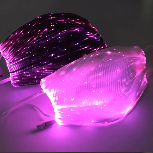 Party Rave led mouth fabric luminous masks