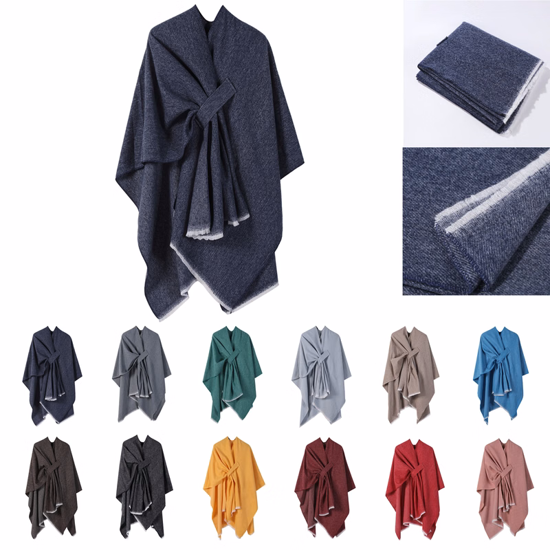 Custom Warm Knit Shawl