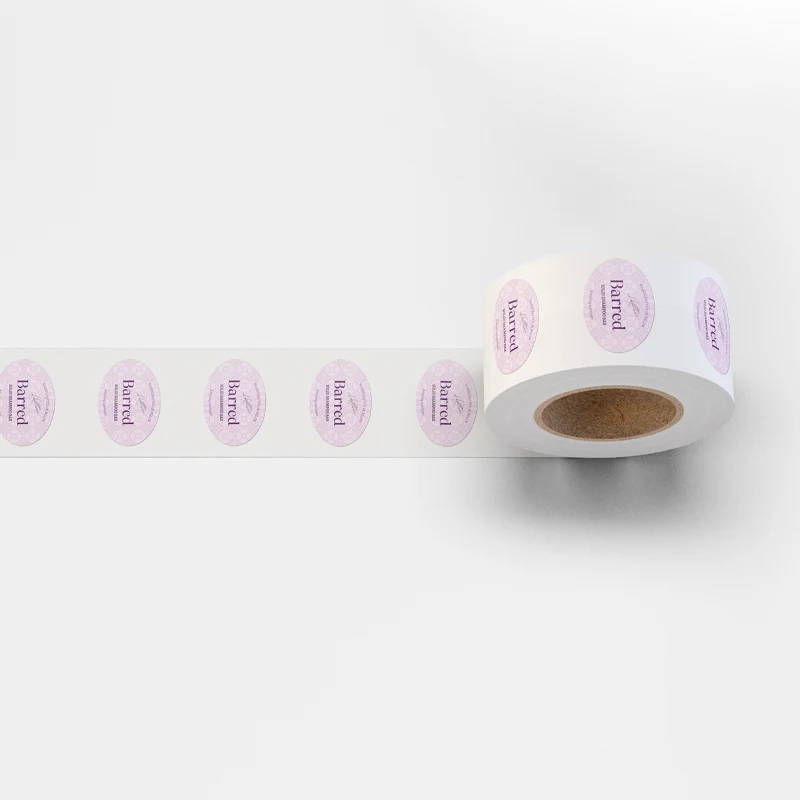 Oval Roll Labels 8x4 1