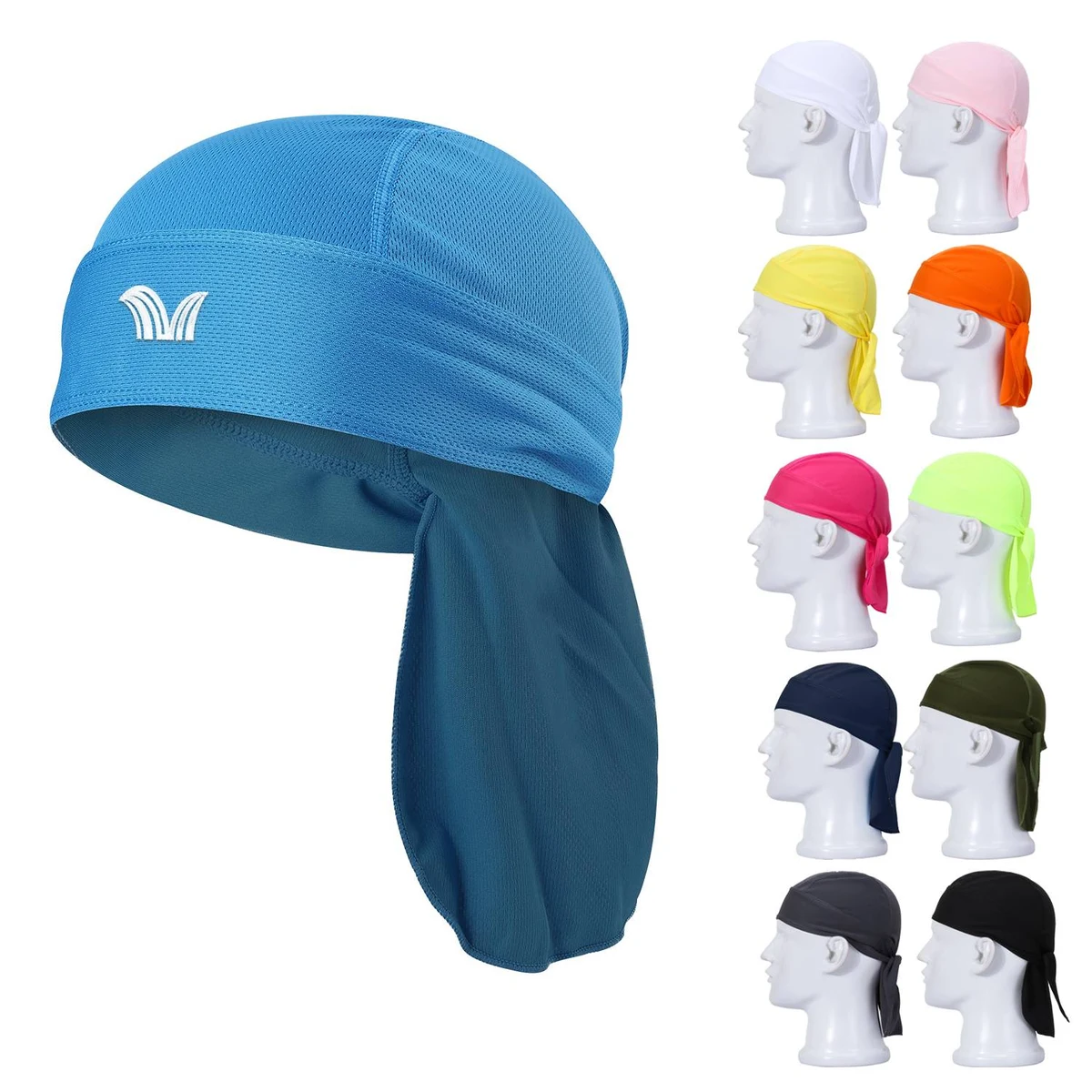 Long tailed headscarf hat 1